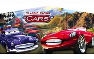Classic Racing Cars Panel