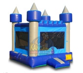 Blue Inflatable Castle