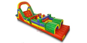 Obstacle Course with Slide