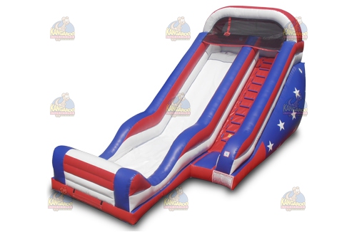 USA Slide with Splash Pool