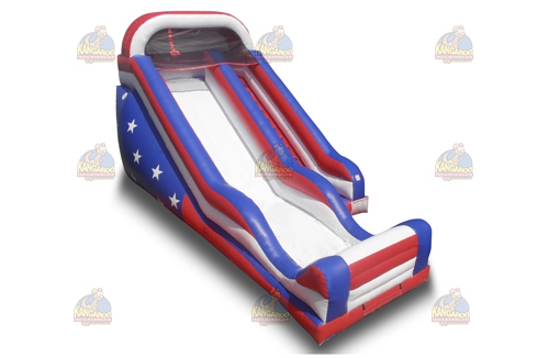 USA Slide with Splash Pool