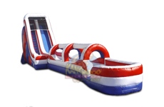 Patriotic 22 Water Slide and Slip  N Splash