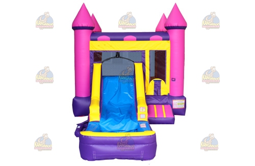 Pink Princess Castle Combo with Pool