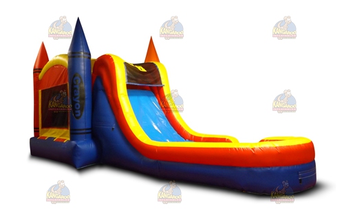 Crayon Side Slide with Splash