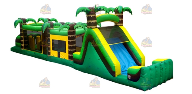 Tropical Island Obstacle Course